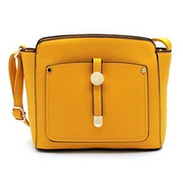 Fashion Front Pocket Crossbody Bag