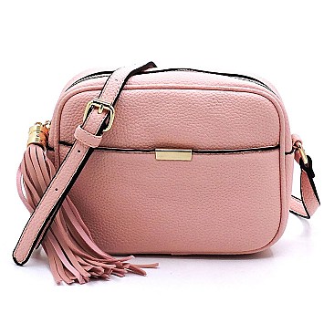 Square Tassel Crossbody Bag