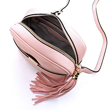 Square Tassel Crossbody Bag