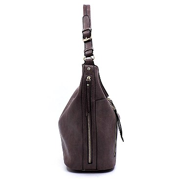 Fashion Zipper Shoulder Bag