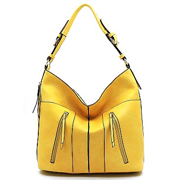 Fashion Zipper Shoulder Bag