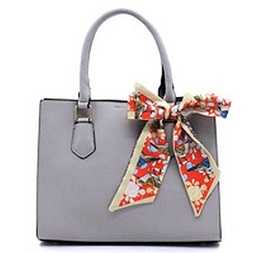 Scarf Top Handle Satchel
