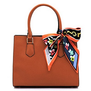 Scarf Top Handle Satchel