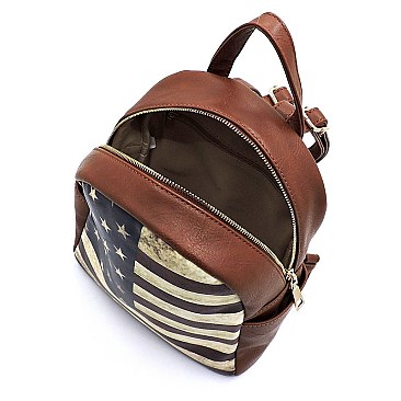 US Flag 2-in-1 Backpack