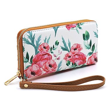 Flower Printed 2-in-1 Shopper