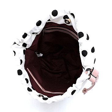 Fashion Laser Cut Mesh See Thru 2-in-1 Shopper