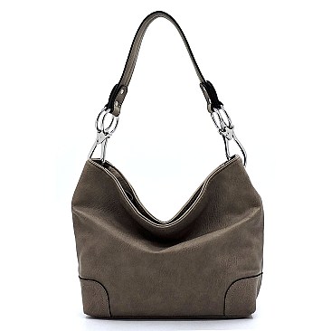 Stylish Side Ring Single Strap Hobo