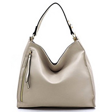 Front Zipper Shoulder Bag