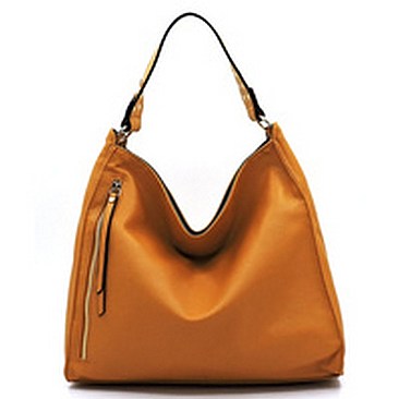 Front Zipper Shoulder Bag
