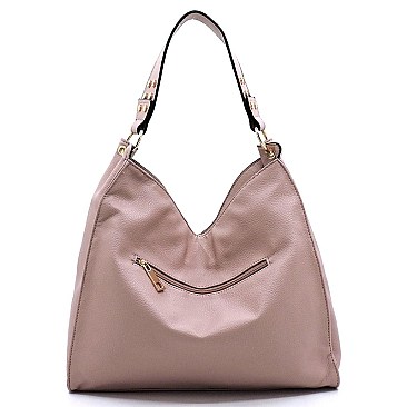 Front Zipper Shoulder Bag