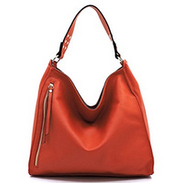 Front Zipper Shoulder Bag