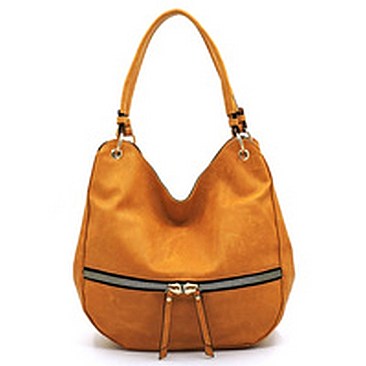 Front Zipper Satchel