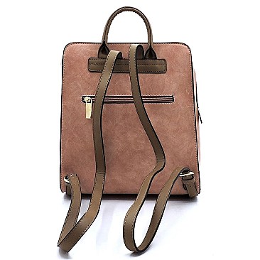 Fashion 2-toned Backpack