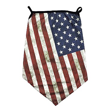 Pack of 12 US Flag Bandana Headwear Headwrap