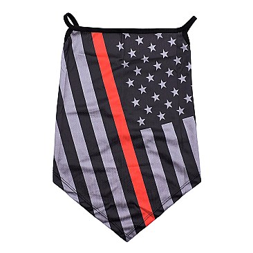 Pack of 12 US Flag Bandana Headwear Headwrap