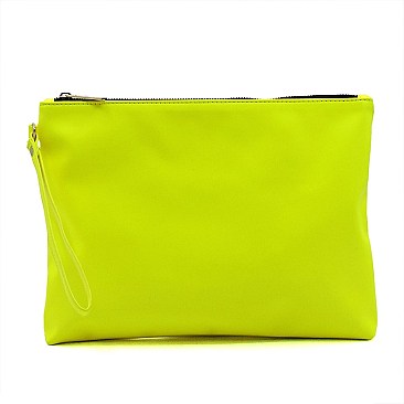 Neon See Thru 2-in-1 Shopper