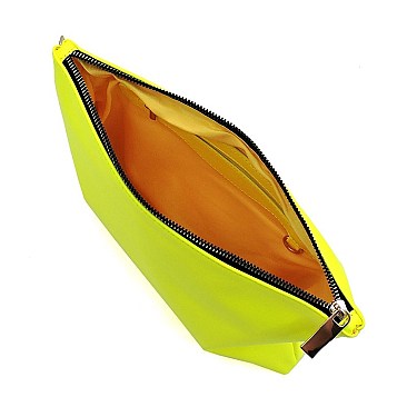 Neon See Thru 2-in-1 Shopper