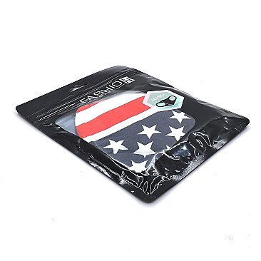 Pack of 10 Fashion Cotton US FLAG Mask with PM2.5 Filter