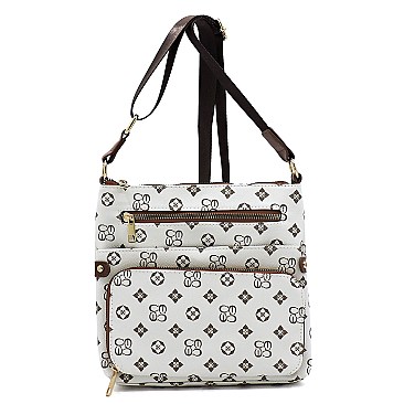 Fashion Monogram Crossbody Bag