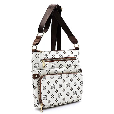 Fashion Monogram Crossbody Bag