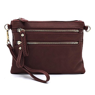 MULTI-POCKET CROSS BODY WRISTLET