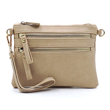 MULTI-POCKET CROSS BODY WRISTLET