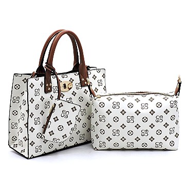 3-in-1 Monogram Satchel Value Set