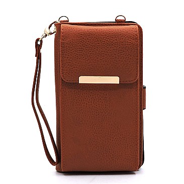 Bifold Wallet Crossbody Cell Phone Case