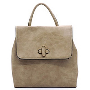 Twist Lock Flap Convertible Backpack