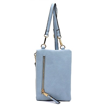 Fashion Twist Lock Crossbody Cell Phone Case Purse