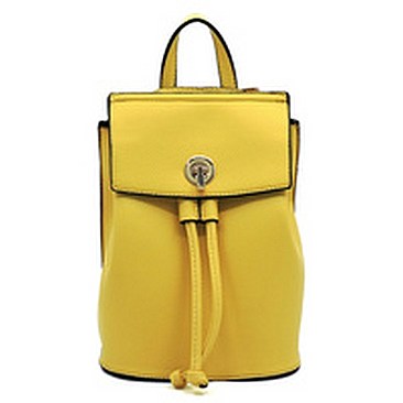 Fashion Convertible Drawstring Backpack Satchel