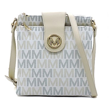 Multi Compartment M Monogram Crossbody Bag