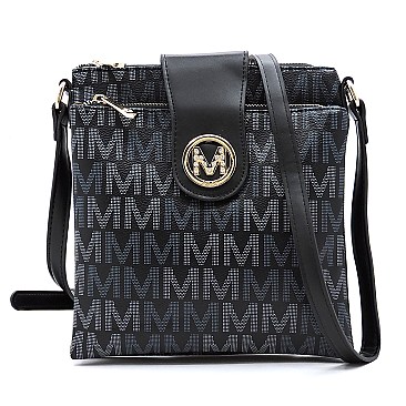 Multi Compartment M Monogram Crossbody Bag