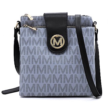 Multi Compartment M Monogram Crossbody Bag