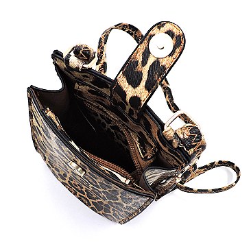 Leopard Crossbody Bag Cell Phone Purse