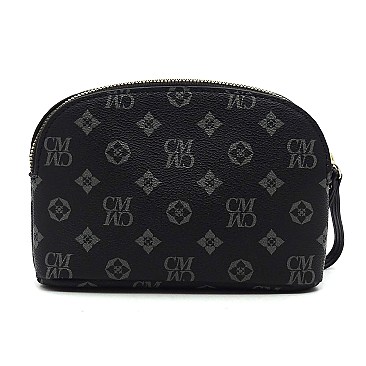 4-in-1 Monogram Queen Bee Stripe Satchel Set