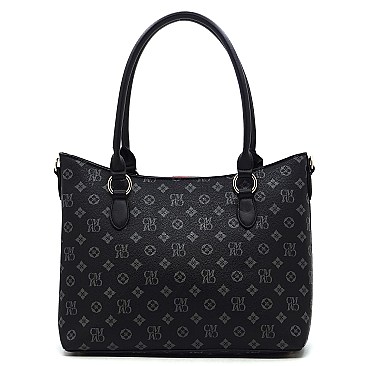 CM 4-in-1 Monogram Classic Satchel Value Set