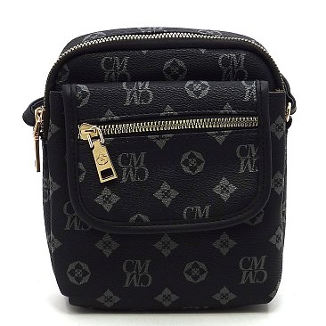 Fashion Monogrammed Crossbody Bag