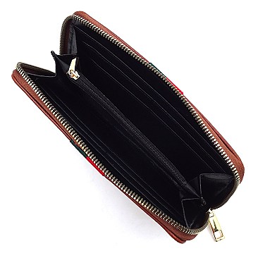 Stylish Queen Bee Stripe 3-in-1 Shoulder Bag Hobo