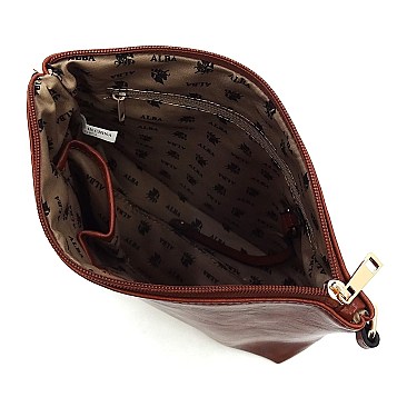 Stylish Queen Bee Stripe 3-in-1 Shoulder Bag Hobo