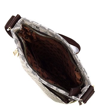PM Monogram Crossbody Bag