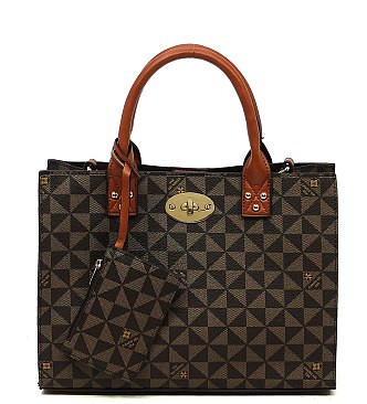 Monogram 3-in-1 Satchel Value Set