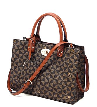 Monogram 3-in-1 Satchel Value Set