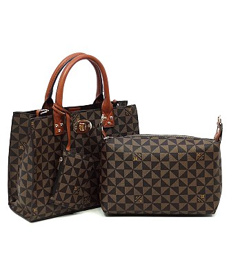 Monogram 3-in-1 Satchel Value Set