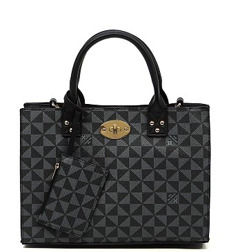 Monogram 3-in-1 Satchel Value Set