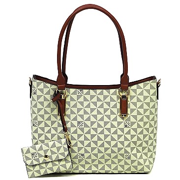 4-in-1 Monogram Satchel Value Set