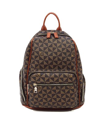 Monogram Backpack / Multi Pockets