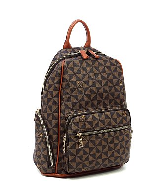 Monogram Backpack / Multi Pockets