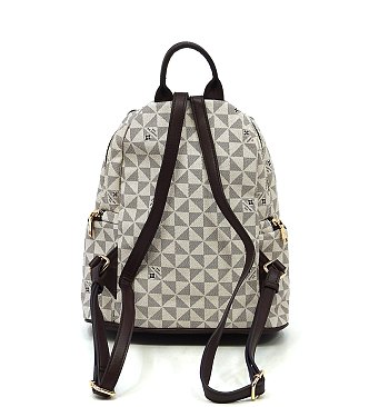 Monogram Backpack / Multi Pockets