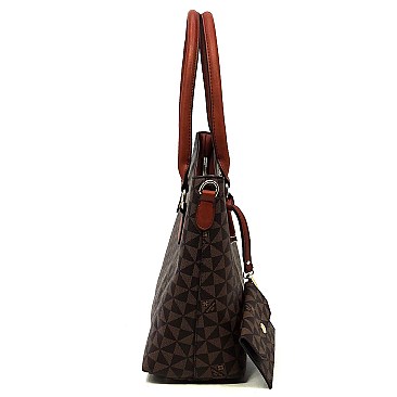 4-in-1 Monogram Satchel Value Set